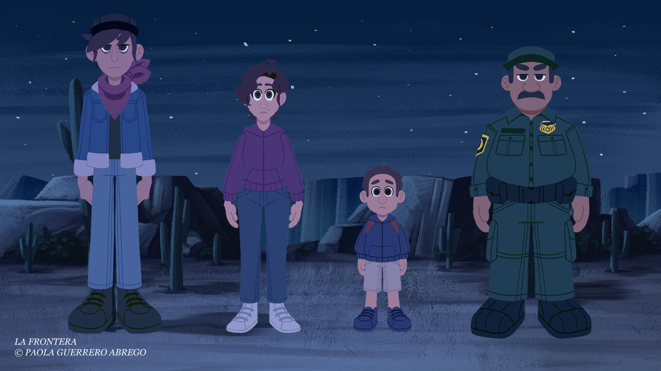 La Frontera — Color Sheet