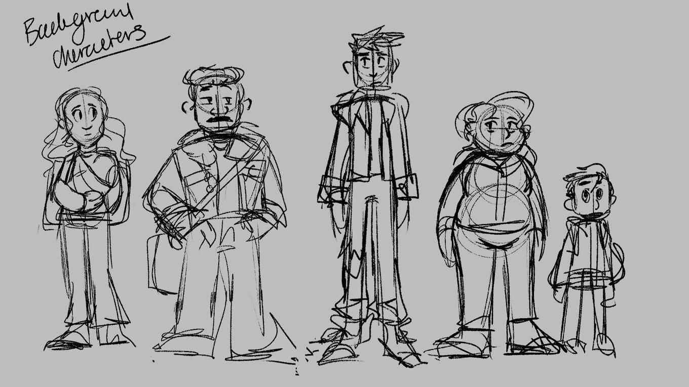 La Frontera — Character Concepts 2