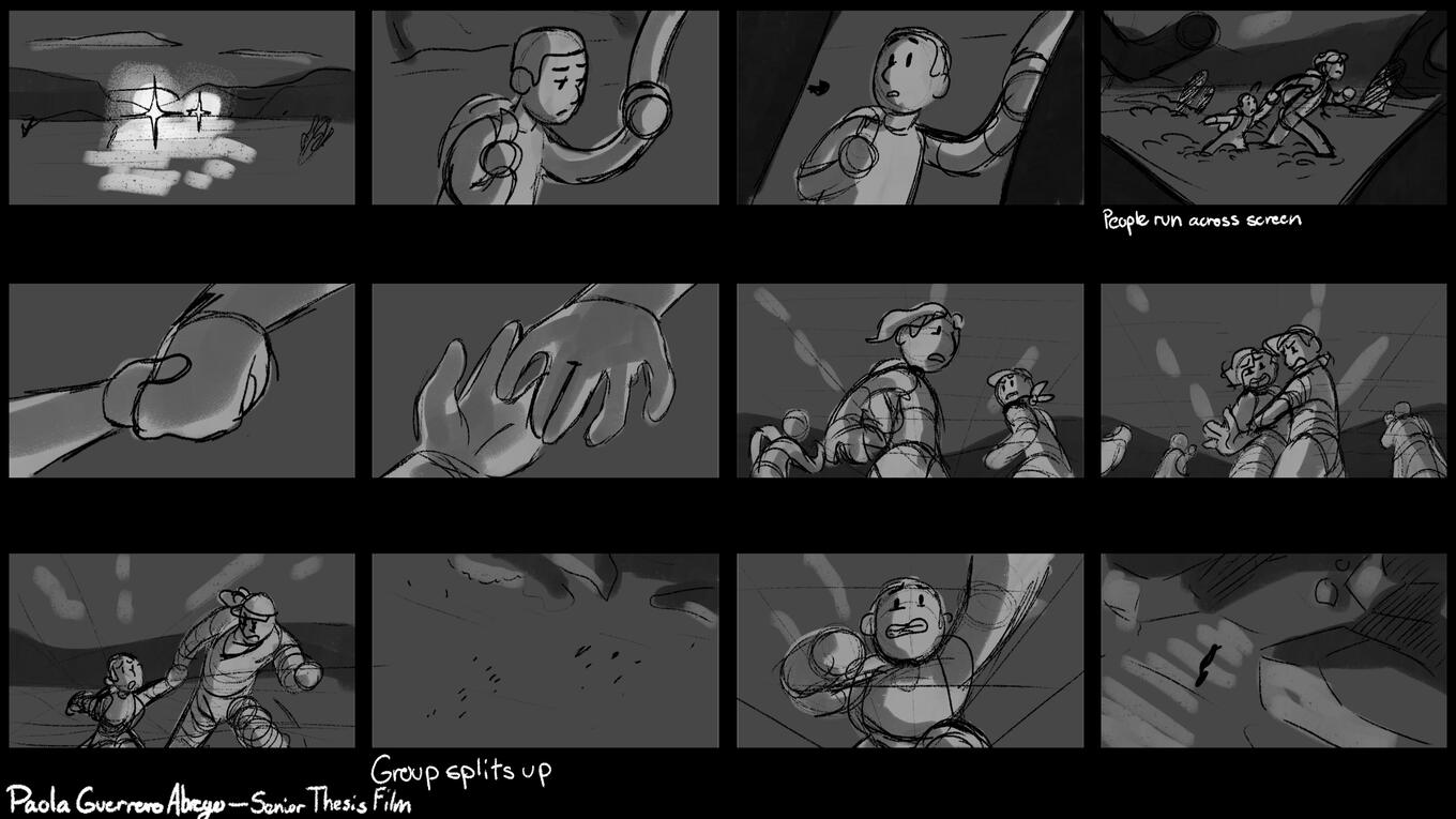 La Frontera — Thumbnail Board 2